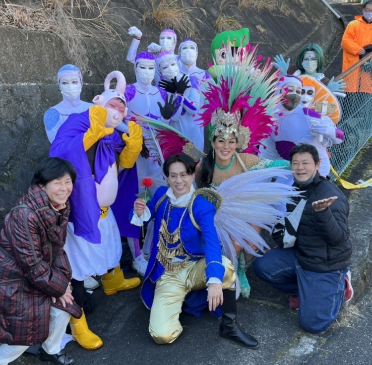 プリンスジュン、箱根駅伝をサンバで応援!~フリーザ軍団に遭遇~